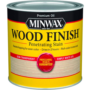 Морилка масляна Minwax Wood Finish професійна 0.946 л Простий білий (700524444) краща модель в Чернівцях