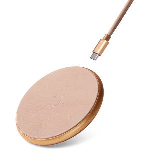 Бездротовий зарядний пристрій Decoded Wireless 10 Вт (7.5 Вт) USB Type-C кабель 1.2 м Gold-Rose