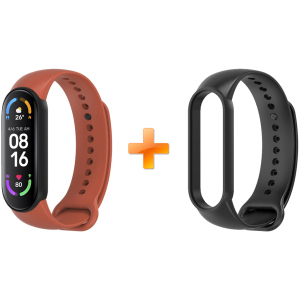 Xiaomi Mi Band 6 MiJobs Dual Color Orange/Black (MJ6-DSS014OB) лучшая модель в Черновцах