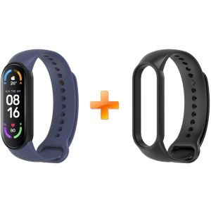 Xiaomi Mi Band 6 MiJobs Dual Color Dark Blue/Black (MJ6-DSS016DBB) ТОП в Чернівцях