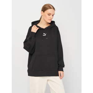 Худі Puma Classics Oversized Hoodie 53041201 S Puma Black (4063697104136) в Чернівцях