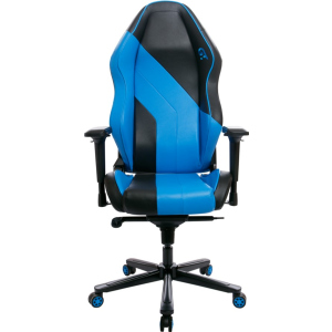 Крісло для геймерів GT RACER X-3101 Wave Black/Blue надійний