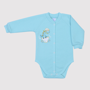 Боди утепленное Baby Veres 102.101-13-4910 Blue Tint 74 см Мятное (2000994470153) в Черновцах