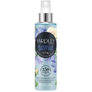 Міст зволожуючий парфум для тіла Yardley Bluebell &amp; Sweet Pea Moisturising Fragrance Body Mist 200 мл (5056179301580) в Чернівцях