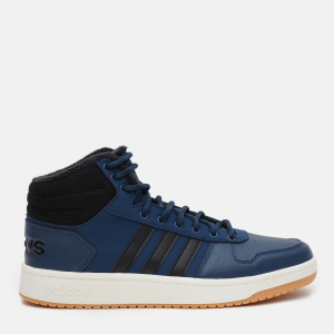 Черевики Adidas Hoops 2.0 Mid GZ7939 47 1/3 (12) 30.5 см Crenav/Cblack/Gum3 (4064047615357) краща модель в Чернівцях