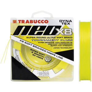 Шнур Trabucco Dyna-Tex Neo X8 Light Yellow 150 м х 0.16 мм 8.16 кг (054-11-016) лучшая модель в Черновцах