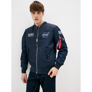 Куртка Airboss MA-1 NASA XL Replica Blue (7707568225752_A) лучшая модель в Черновцах