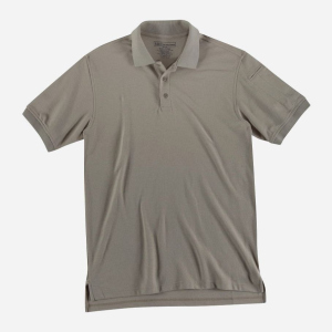 Поло тактическое 5.11 Tactical Tactical Utility Short Sleeve Polo 41180-160 2XL Silver Tan (2000980473762) лучшая модель в Черновцах