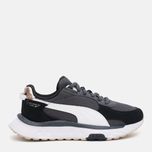 Кроссовки Puma Wild Rider Soft Metal Wn s 38190002 40 (6.5) 25.5 см Ebony-Puma Black (4063699836868) лучшая модель в Черновцах