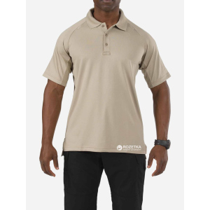 Футболка-поло тактична 5.11 Tactical Performance Polo - Short Sleeve, Synthetic Knit 71049 2XL Silver Tan (2000000127200) в Чернівцях