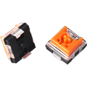 Набір механічних перемикачів Keychron Low Profile Optical MX with Holder Set 90 шт Orange (Z25_Keychron) надійний