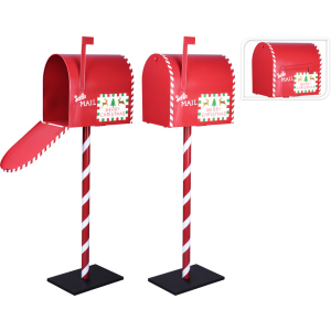 хорошая модель Статуэтка новогодняя почтового ящика Christmas Decoration 410x265x1235 мм (DH8039210)