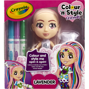 Набор для творчества Crayola Colour n Style Стильные девчонки Лаванда (918940.005) (8720077189409) лучшая модель в Черновцах