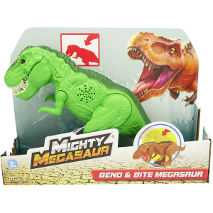 Інтерактивна іграшка Mighty Megasaur Могучий Мегазавр T-Rex гарчить і кусає 30 см (4894166800866-2) краща модель в Чернівцях