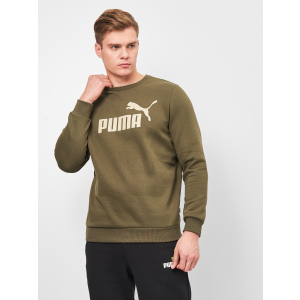 Світшот Puma ESS Big Logo Crew 58667944 XXL Зелений (4063698945516) краща модель в Чернівцях