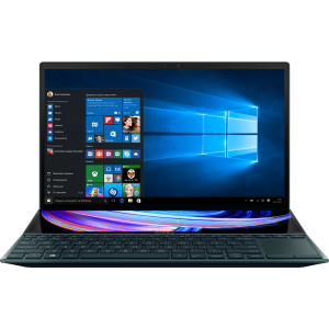 купить Ноутбук ASUS ZenBook Duo 14 UX482EA-HY037T (90NB0S41-M00450) Celestial Blue + фирменный чехол