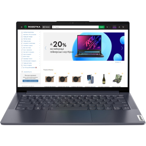 Ноутбук Lenovo Yoga Slim 7 14ITL05 (82A300KXRA) Slate Grey лучшая модель в Черновцах