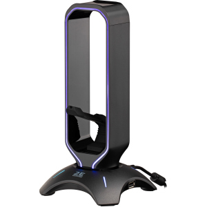 купить Подставка 3в1 для гарнитуры 2E Gaming Headset Stand RGB USB Black (2E-GST310UB)