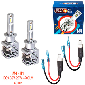 Автолампы Pulso M4-H1/LED-chips CREE/9-32v/2x25w/4500Lm/6000K (M4-H1) ТОП в Черновцах