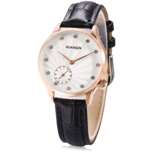 Жіночий годинник Guanqin Gold-White-Black GS19052 CL (GS19052GWB) в Чернівцях