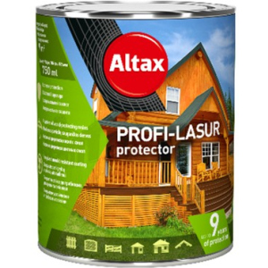 Лазур Altax Profi-Lasur Protector 2.5 л горіх (50210728) краща модель в Чернівцях