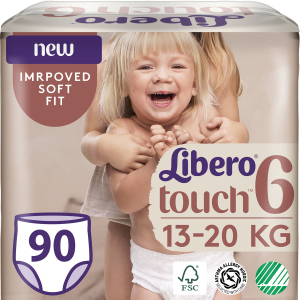 Підгузки-трусики Libero Touch Pants 6 13-20 кг одноразові 90 шт (7322541430416) ТОП в Чернівцях