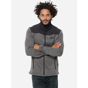 Толстовка Jack Wolfskin Scandic Jacket Men 1707111-6011 XXL Сіра (4055001948543) надійний