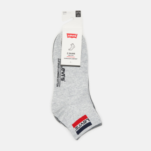 Набор носков Levi's 903014001-010 39-42 2 пары Light Grey Melange (8720245178327)