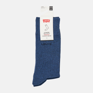 Набор носков Levi's 993053001-460 43-46 2 пары Denim Blue (8718824836751)