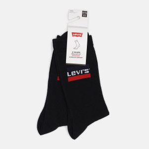 купить Набор носков Levi's 903013001-200 39-42 2 пары Черный (8718824835358)