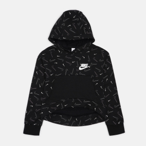 купити Худі дитяче Nike G NSW Flc Aop Hoodie DD7377-010 146-158 см L Чорне (0195237935024)