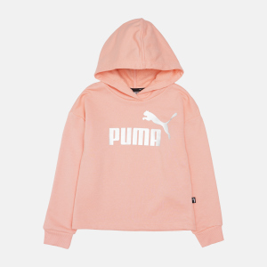 Худи детское Puma ESS Logo Cropped Hoodie 58704626 140 см Apricot Blush (4063697450356) рейтинг