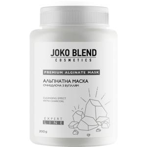 Альгінатна маска Joko Blend, що очищає з вугіллям 200 г (4823109400757) краща модель в Чернівцях