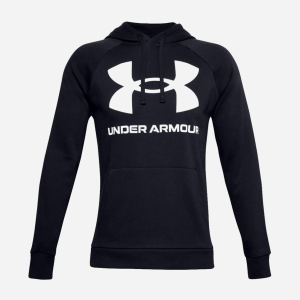 Худи Under Armour UA Rival Fleece Big Logo Hd 1357093-001 S-M Черное (194511680414) в Черновцах