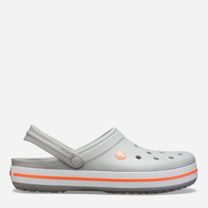 Кроки Crocs Jibbitz Crocband 11016-0FL-M5/W7 37-38 22.9 см Сіро-жовтогарячі (191448284623) ТОП в Чернівцях