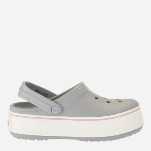 Кроксы Crocs Jibbitz Crocband Platform 205434-04M-M7/W9 39-40 24.6 см Светло-серые (191448247666) в Черновцах