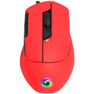 Миша Marvo M428 RGB USB Red (M428.RD) ТОП в Чернівцях