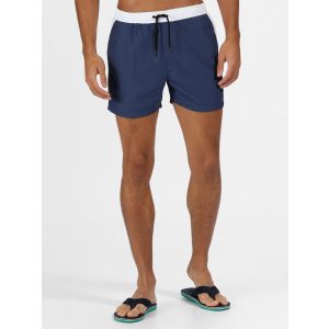 Шорти пляжні Regatta Amias Swim Short RMM012-U59 XL Темний денім/Білий (5059404179541) в Чернівцях