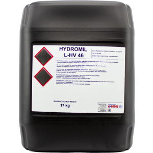 Гідравлічна олія Lotos Hydromil L-HV 46 17 кг (WH-P701J40-000) в Чернівцях