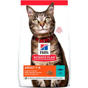 Сухий корм для кішок Hill's Science Plan Feline Adult Tuna з тунцем - 10 кг (604176) (52742024370) в Чернівцях