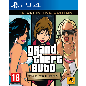 Игра GTA Trilogy для PS4 (Blu-ray диск, Russian subtitles) лучшая модель в Черновцах