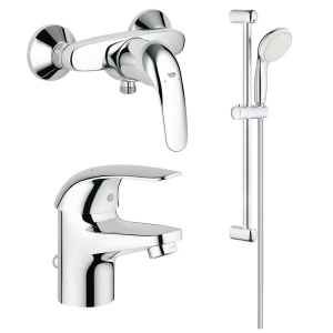 Набор смесителей Grohe Euroeco 123232S в Черновцах