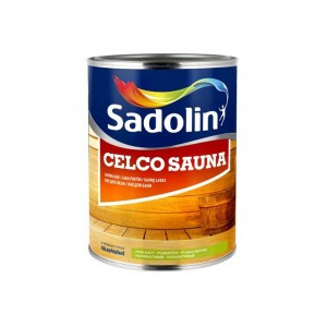 Лак для лазні SADOLIN CELCO SAUNA напівматовий 20, 1 л в Чернівцях