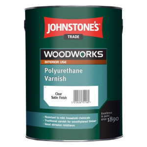 Лак для меблів Johnstone's Polyurethane Varnish Clear Satin 5 л в Чернівцях