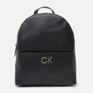 Жіночий рюкзак Calvin Klein Jeans Re-Lock Round Bp W/Pckt Sm K60K608984-BAX Ck Black (8719855202676) надійний