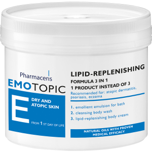 Препарат Pharmaceris E Emotopic Lipid-Replenishing Formula 3in1 для восстановления липидного слоя кожи 400 мл (5900717972841) рейтинг