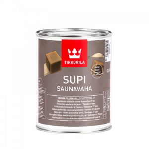 Захисний віск для внутрішніх поверхонь Supi Saunavaha – Tikkurila (банку 0,9 л)