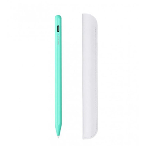 Стілус Goojodoq для планшета Apple iPad 2018-2021 9 Gen Magnetic USB-C 1.2mm Turquoise краща модель в Чернівцях