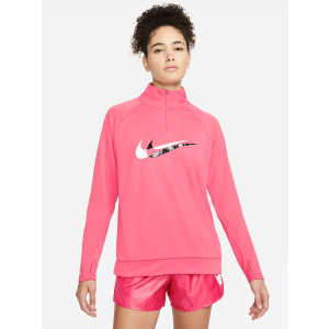 Спортивная кофта Nike W Nk Df Swsh Run Hz Mdlayr DD6841-622 S Розовая (195243293057)