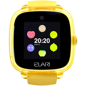 Детские смарт-часы с GPS-трекером Elari KidPhone Fresh Yellow (KP-F/Yellow)